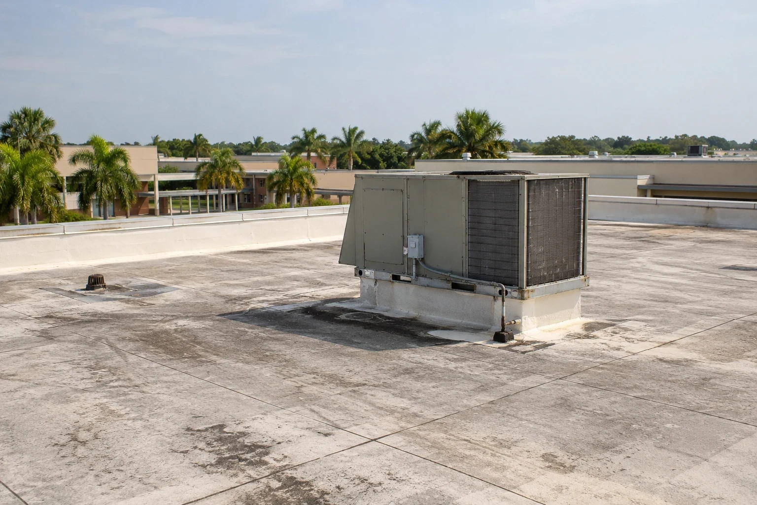 Commercial Roofing at the Port of Brownsville, TX