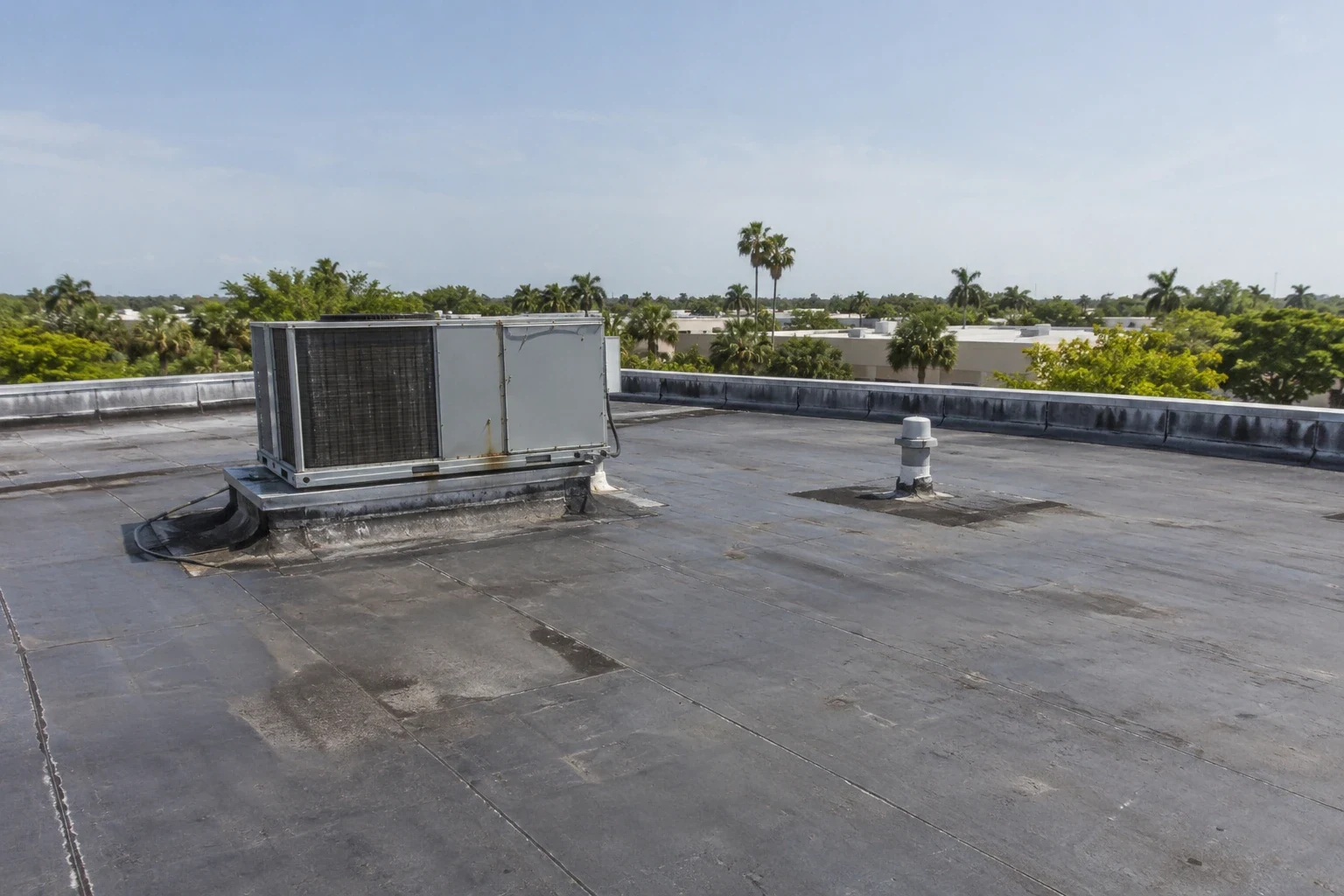 Commercial Roofing at Veterans International Trade Center, Brownsville, TX